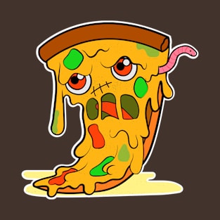 Angry Pizza Comic Pop T-Shirt