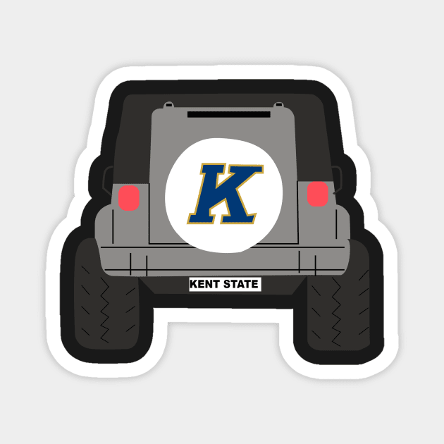 kent ohio sticker Magnet by designs-hj