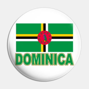 The Pride of Dominica - National Flag Design Pin