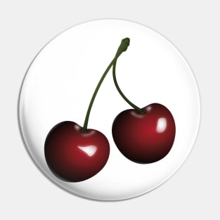 Pair of Cherries Pin