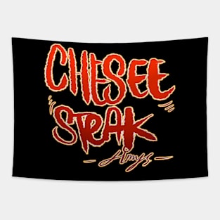 Chesee Steak Jimys Tapestry