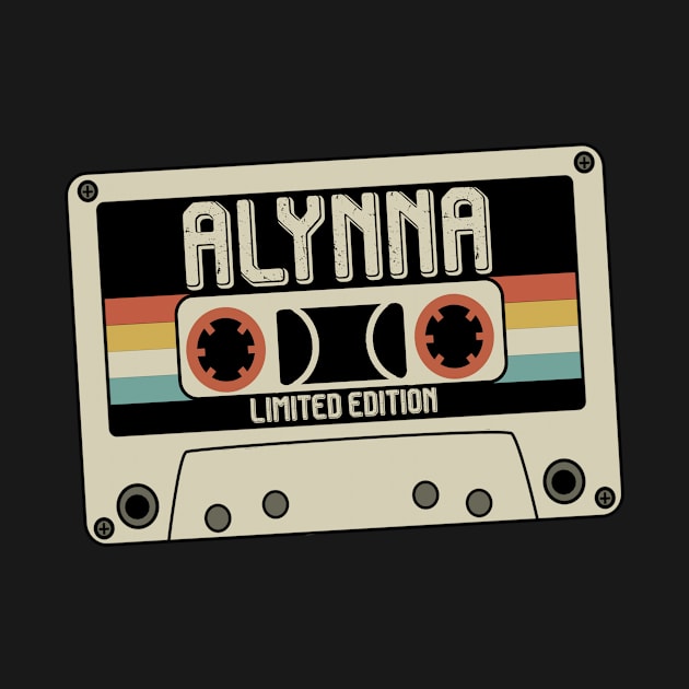 Alynna Name - Limited Edition - Vintage Style by Debbie Art