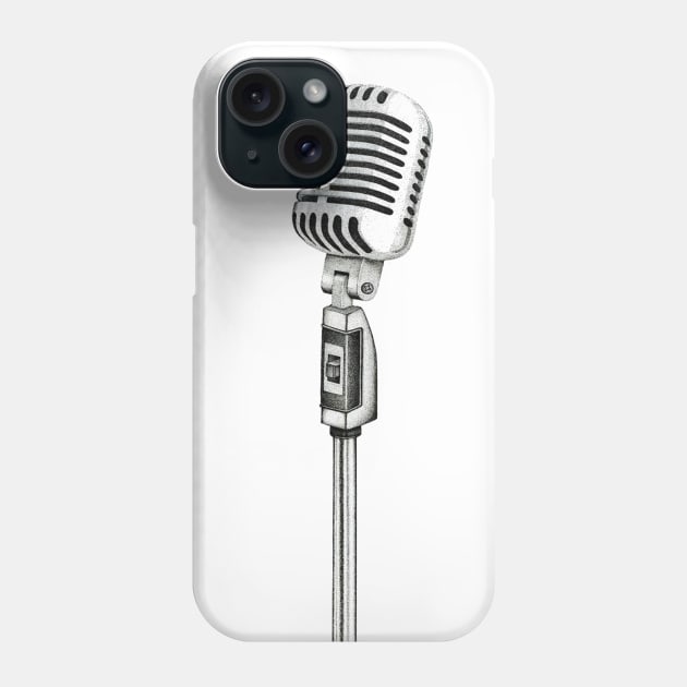 Microphone Phone Case by By_StineLee