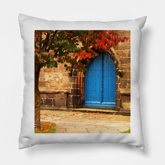 The Church Door Pillow by rosedew