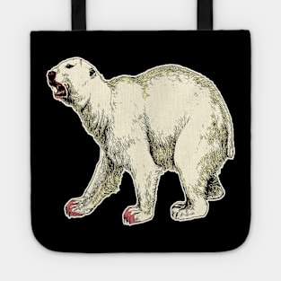 Arctic Polar Bear After Hunt Tote