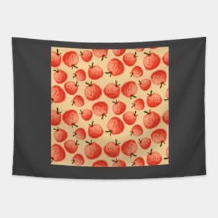 Cute Peaches Pattern Tapestry