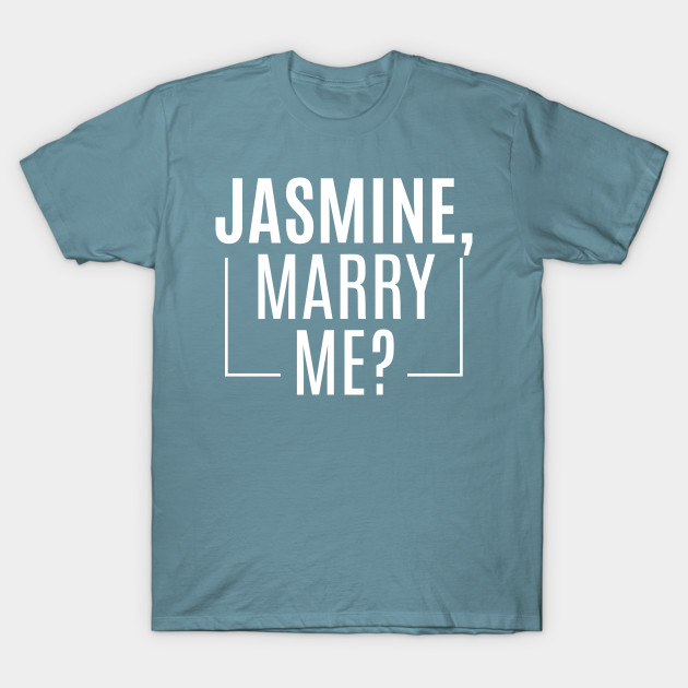 Discover Jasmine, Marry Me? - Disney - T-Shirt