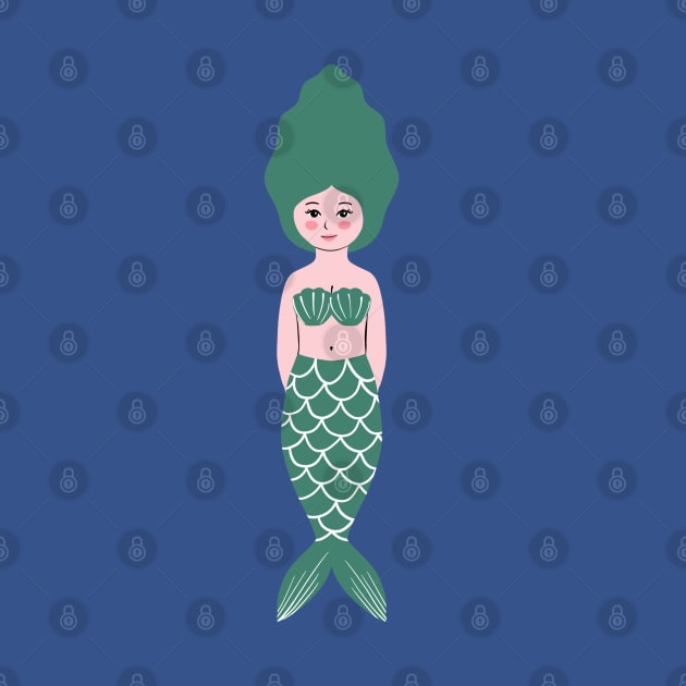 Cute Siren by Salty Siren Studios