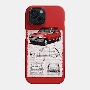 The greatest small french car! Phone Case