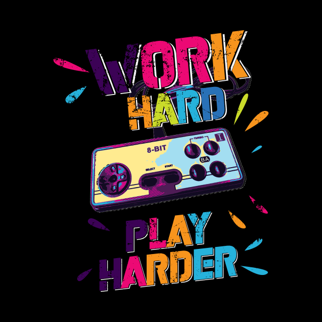 work hard play hard by ANIMEPEDIA