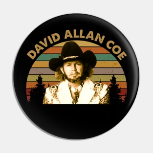 David Allan Coe Pin