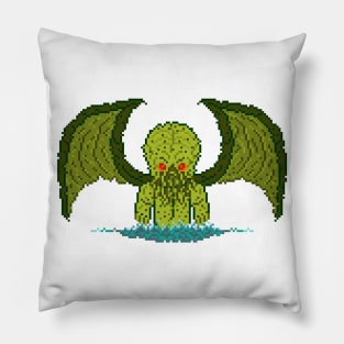 Pixel Monster Cthulhu Pillow
