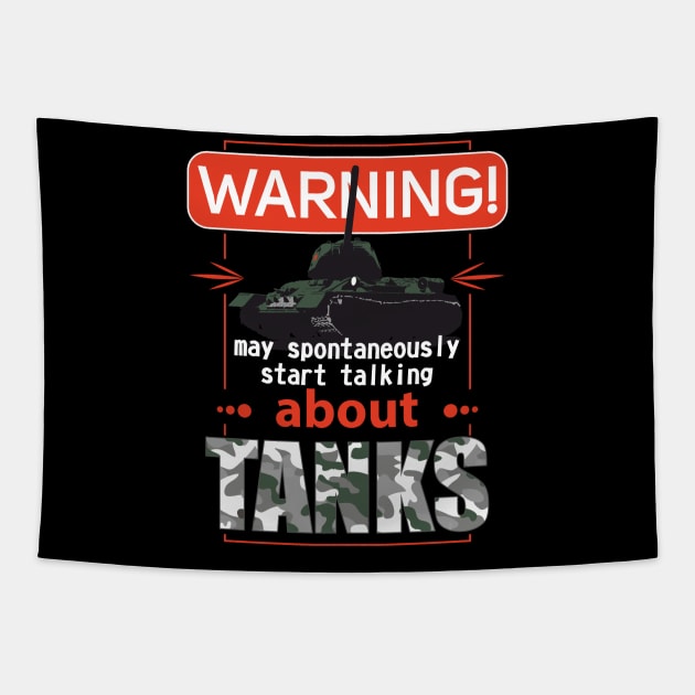 I spontaneously talk about tanks Tapestry by FAawRay