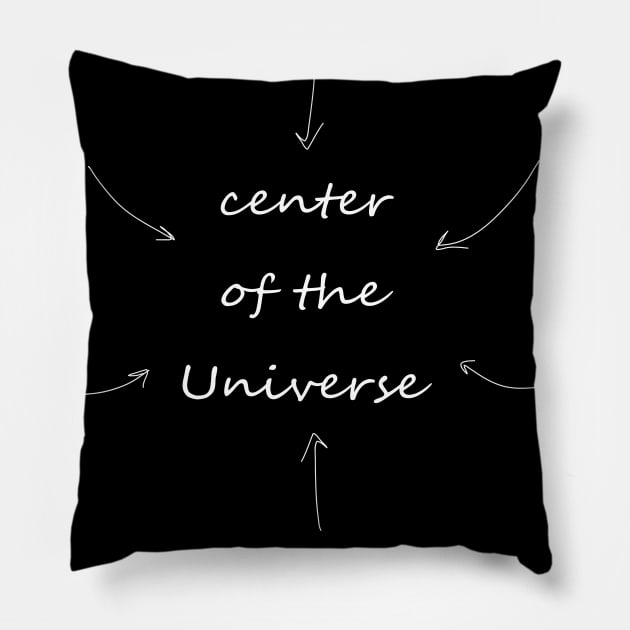 Center of the Universe Pillow by TanyaHoma