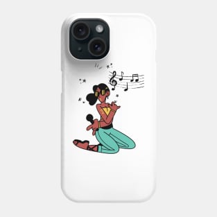 Woman singer Phone Case