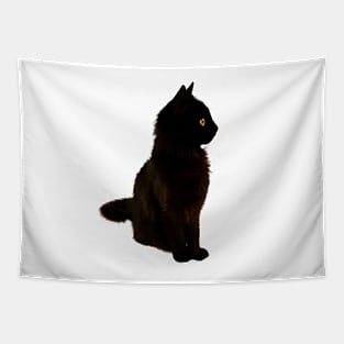 Black Kitty Tapestry