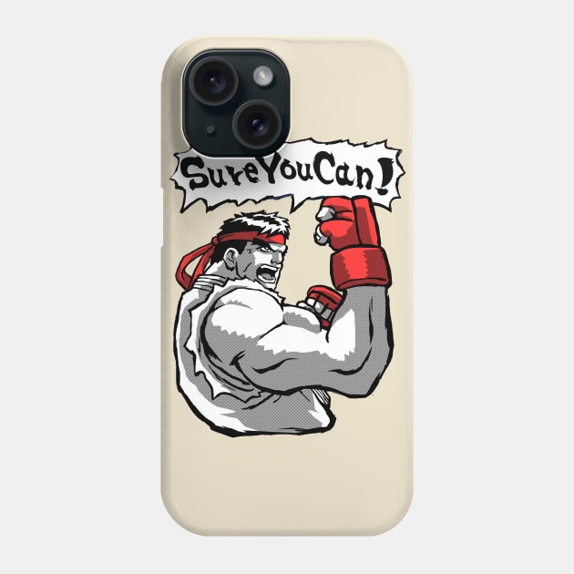 We Can Defeat Sheng Long! Phone Case by grungethemovie