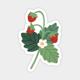 Wild Strawberries Magnet