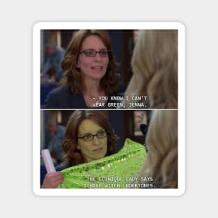 Liz Lemon - Witch Undertones Magnet