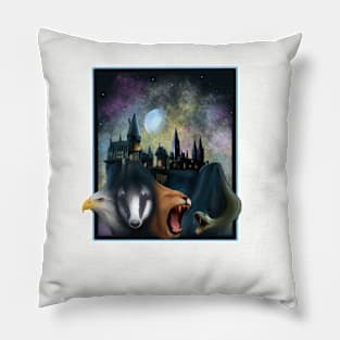 The Houses Magic Built Pillow