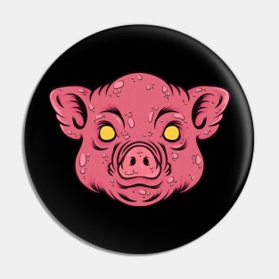 Scary Pig Pin