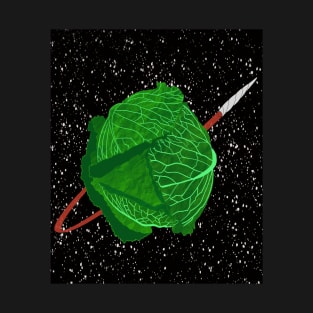 Cabbage in Space T-Shirt