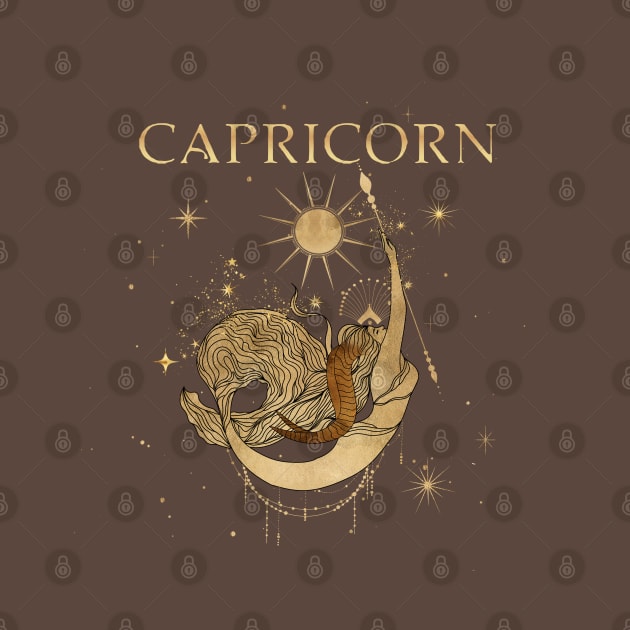 Capricorn zodiac sign by ArtStyleAlice