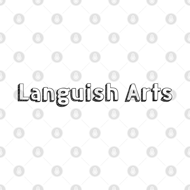 Languish Arts / Typography Design by Aqumoet