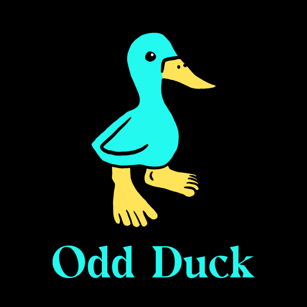 Funny Odd Duck by Mochi Merch