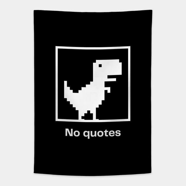 No quotes Tapestry by iconking