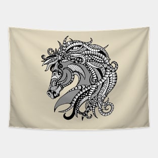 Ornate Horse Tapestry