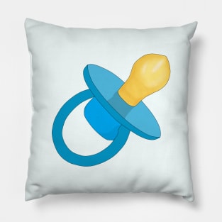 Blue Pacifier - Baby Pacifier - Pacifier Pillow