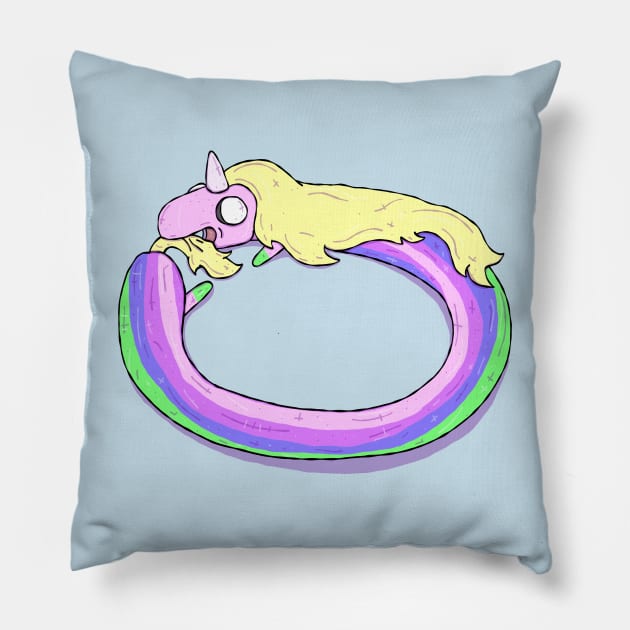 Adventure Time - Lady Rainicorn Pillow by surfinggiraffecomics