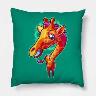 Happy Giraffe Pillow