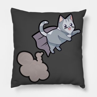 Farting Cat Pillow