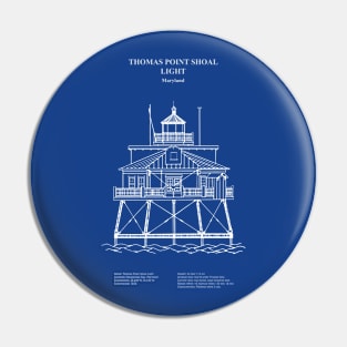 Thomas Point Shoal Light Lighthouse - Maryland - ADpng Pin