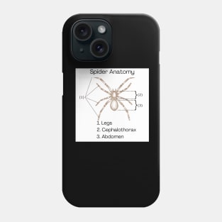 Spider Anatomy Phone Case