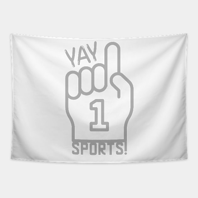 Yay Sports! Tapestry by rianfee