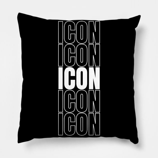 Icon Pillow by Schwarzweiss