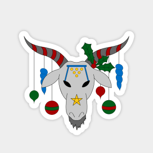 Yule Goat Magnet