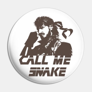 call me snake Pin