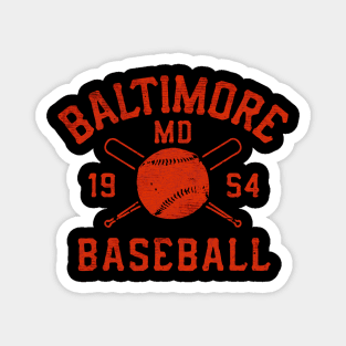 1954 baltimore baseball Magnet