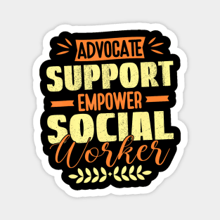 School Social Worker & Mental Health Awareness Month Magnet