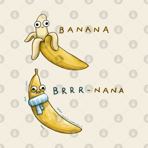 Banana Brrr-nana by Sophie Corrigan