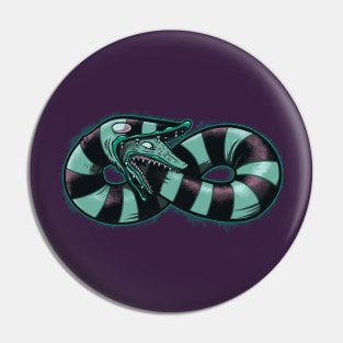 Infinity Worm Pin