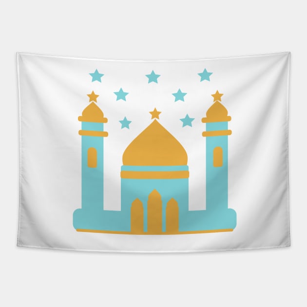 Mosque, Mosque, nursery wall art Tapestry by IDesign23