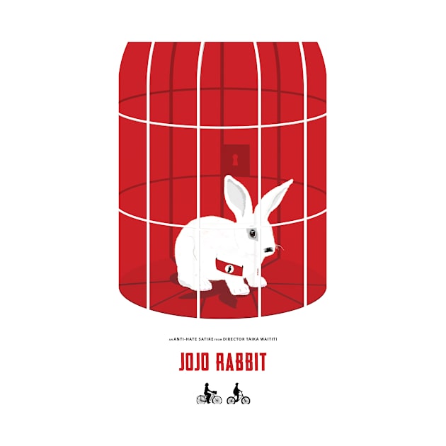 Jo Jo Rabbit film print by Phil Shelly Creative