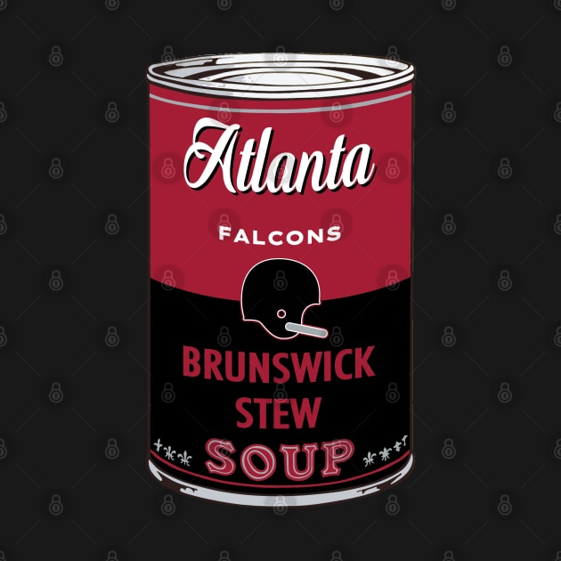 Atlanta Falcons Soup Can by Rad Love