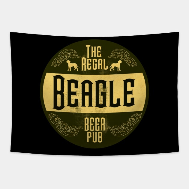 Vintage Regal Beagle Pub Tapestry by CTShirts