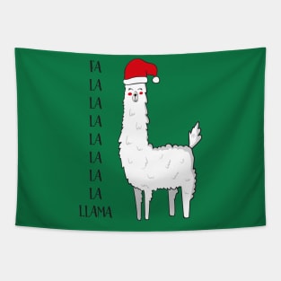 Fa La La La La La Llama- Funny Llama Christmas Gift Tapestry